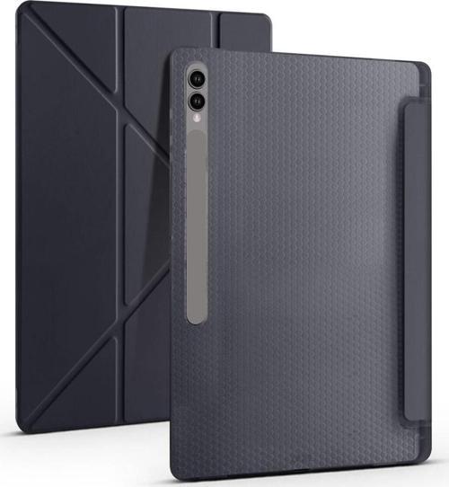 Galaxy Tab S9 Ultra Kılıf Kalem Bölmeli Standlı Smart Cover 