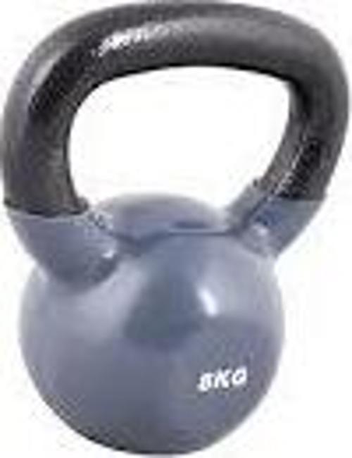 Vinyl Kettlebell 8 Kg Gri