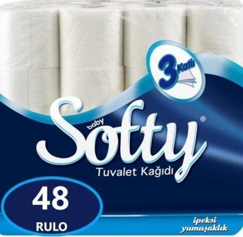 48'li 3 Katlı Tuvalet Kağıdı 16x3 48 Rulo