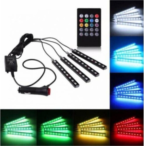 Ayak Altı Led Sese Duyarlı Kumandalı