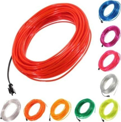 Araç Içi Torpido Ledi Ip Neon Kırmızı 2 Metre