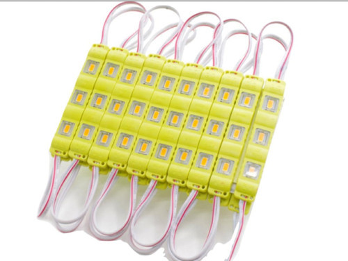 Led Parmak Modül Lamba 12V Sarı 10 Adet