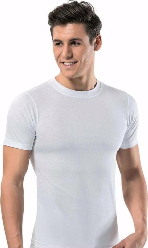 İç Giyim 3'Lü 1165 Penye Lux Kapalı Yaka Erkek Fanila