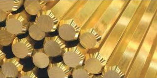 Pirinç Çubuk Altıköşe 15 Mm 1 Mt