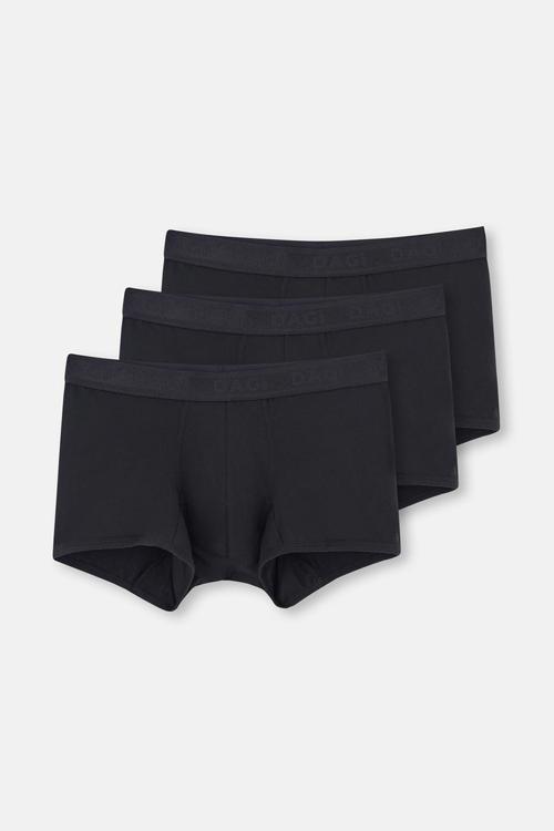 Siyah Basic Micro Modal 3'Lü Boxer-4210