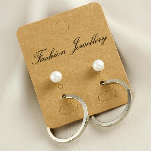 4 Adet Ezme İnci Halka Küpe 2,5 Cm