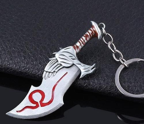God Of War Anahatarlık GOW Blades of Chaos Kratos Savaş Tanrısı Figür Anahtarlık