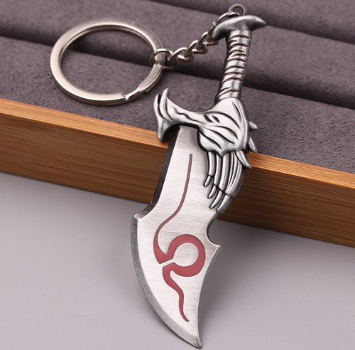GOW Anahtarlık God Of War Ragnarok Blade of Chaos Kaosun Bıçakları Anahtarlık