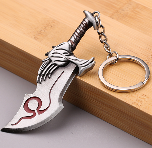 GOW Metal Anahtarlık Savaş Tanrısı Kratosun Kılıcı God Of War Ragnarok Anahtarlık