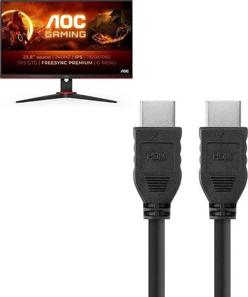Hdmi Kablo 1.5mt 4K Full HD Premium Yüksek Hızlı AOC Monitör Görüntü Kablosu