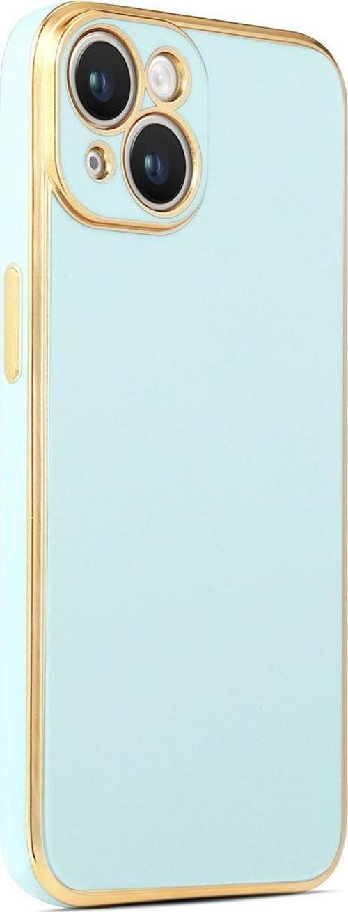 İphone 14 Plus Uyumlu Zore Bark Kılıf-Mavi Açık