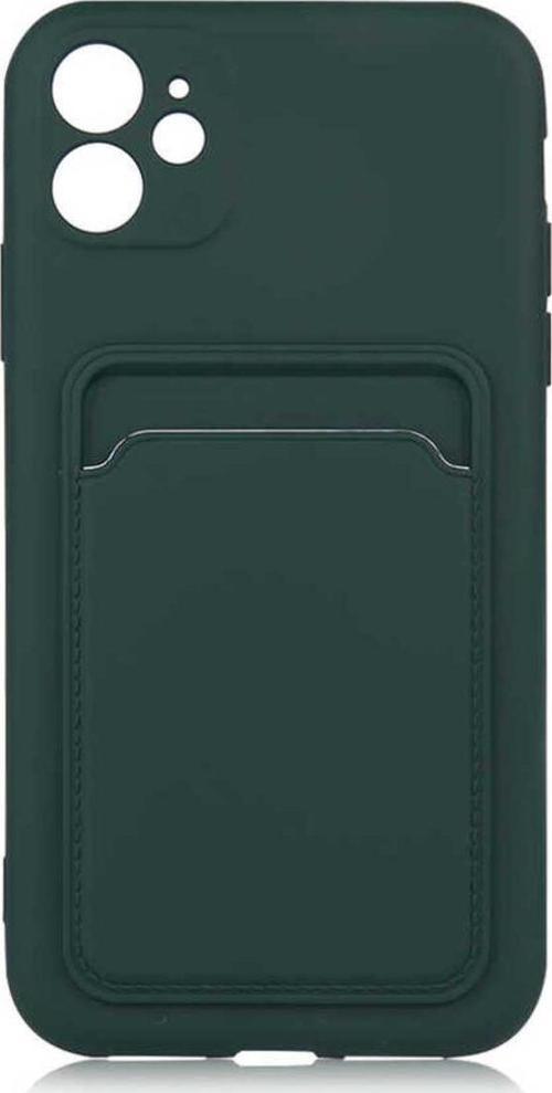 İphone 12 Uyumlu Ofix Kılıf-Koyu Yeşil