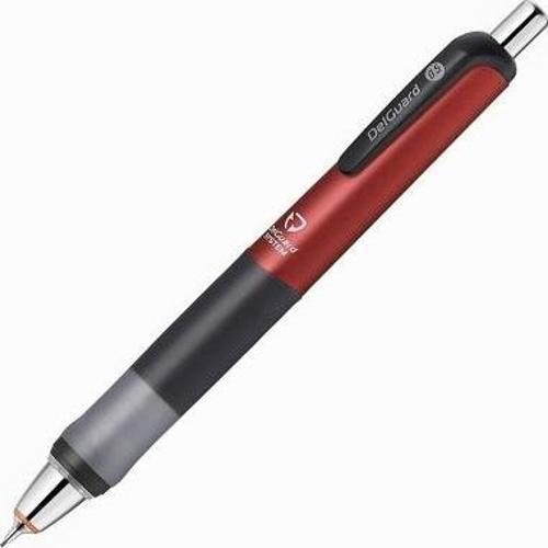 Delguard Type-GR 0.5mm Mekanik Kurşun Kalem Kırmızı / P-MA93-R