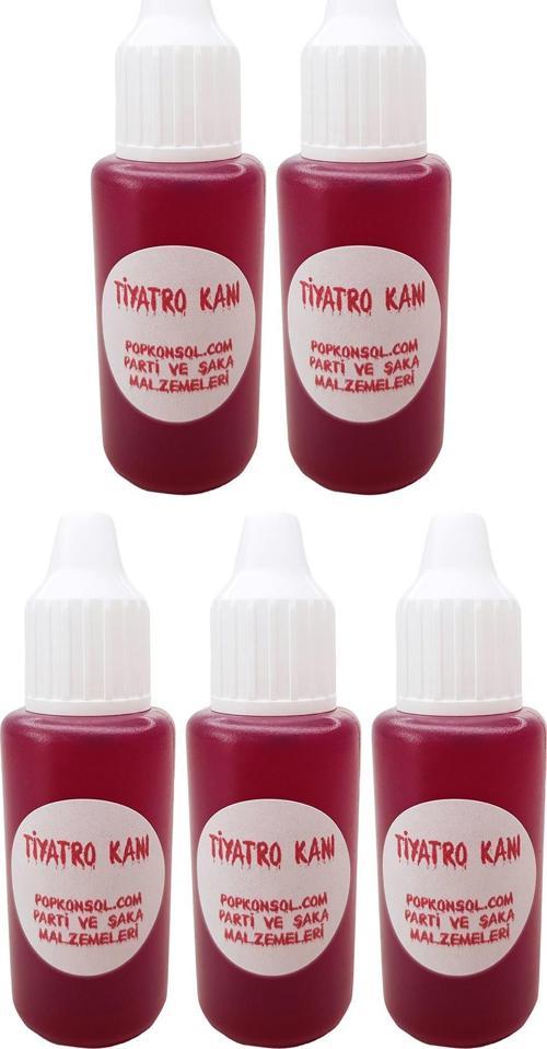 Şaka Kanı Tiyatro Kanı Dracula Yapay Kan 5 Adet