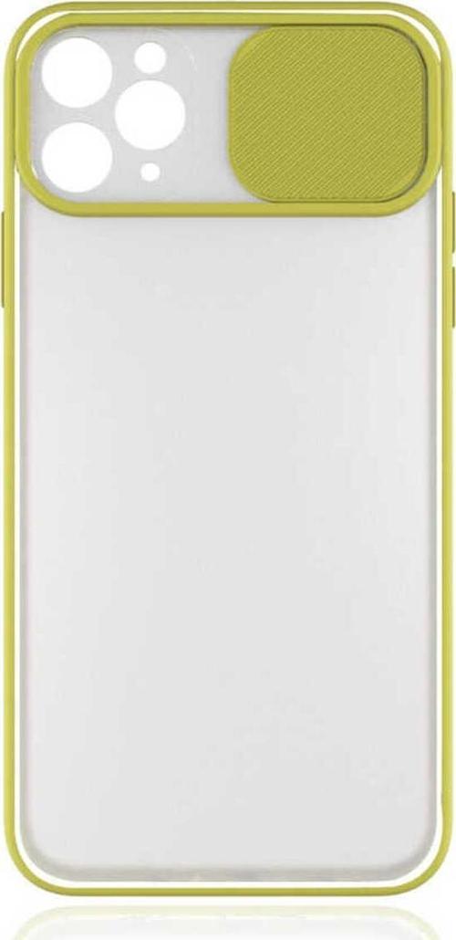 İphone 11 Pro Max Uyumlu Zore Lnsm-İ Kılıf-Sarı
