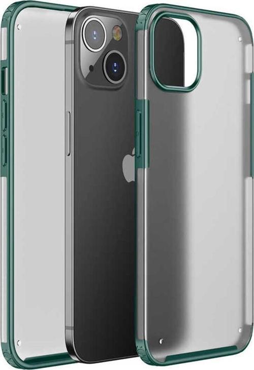 İphone 13 Mini Uyumlu Zore Volks Kılıf-Koyu Yeşil