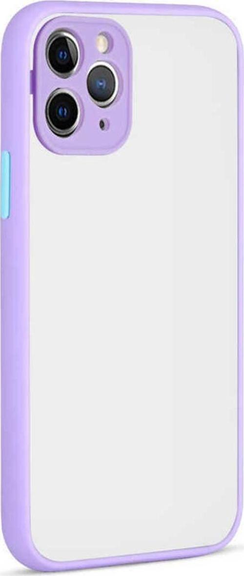 İphone 12 Pro Max Uyumlu Zore Hux Kılıf-Lila