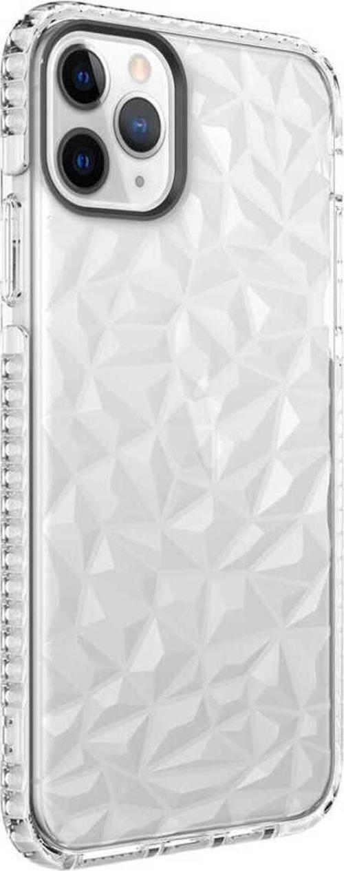 İphone 11 Pro Max Uyumlu Zore Buzz Kılıf-Beyaz