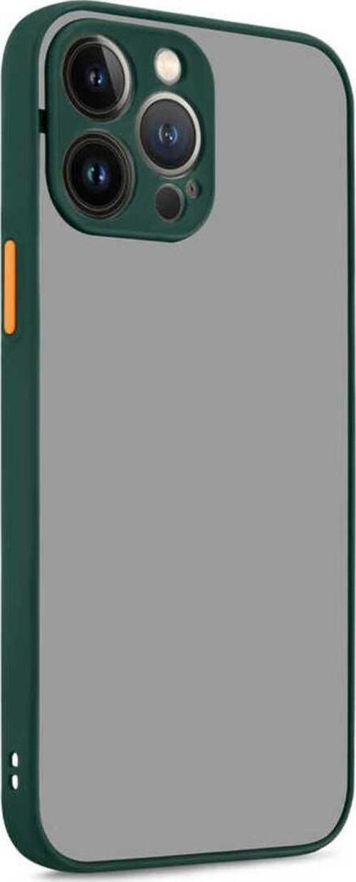 İphone 13 Pro Max Uyumlu Zore Hux Kılıf-Koyu Yeşil