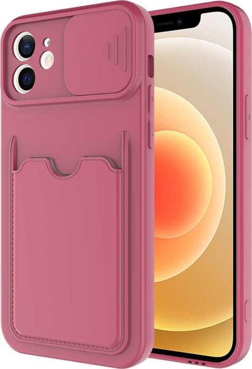 İphone 12 Uyumlu  Kartix Kılıf-Koyu Mor