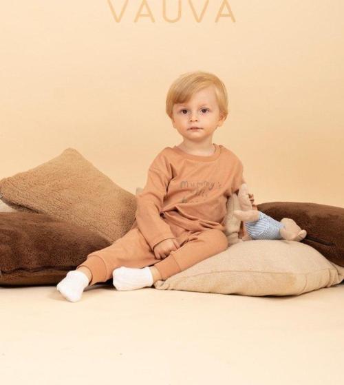 Çocuk Sweatshirt & Eşofman Takımı – Kiremit “Mummy’s Little Bear”