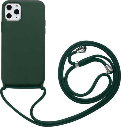 İphone 11 Pro Max Uyumlu Zore Ropi Kılıf-Koyu Yeşil