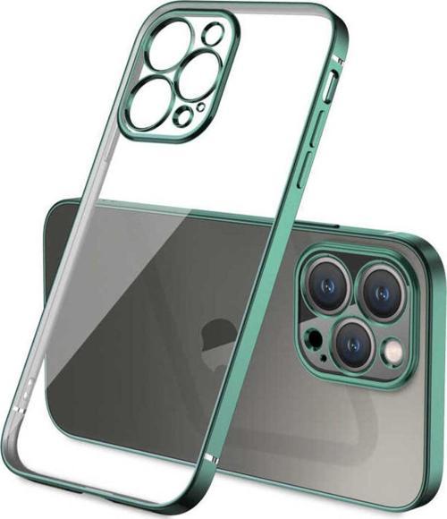 İphone 13 Pro Uyumlu Zore Gbox Kılıf-Koyu Yeşil