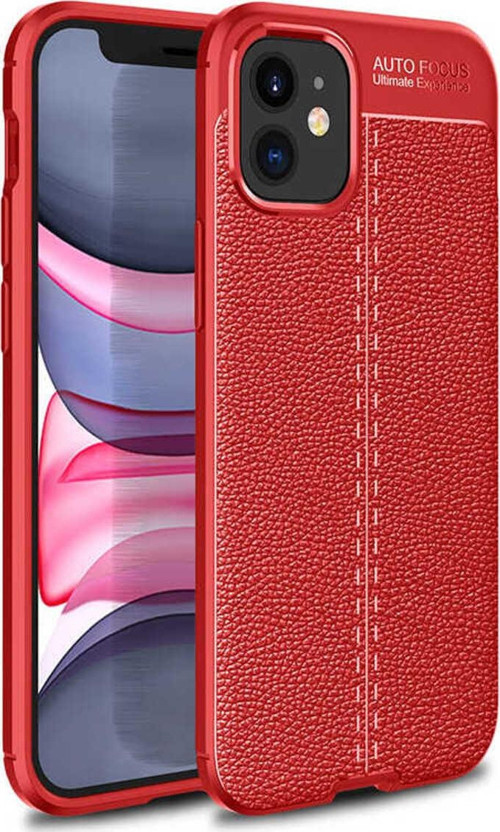 İphone 12 Mini Uyumlu Zore Niss Silikon Kılıf-Kırmızı