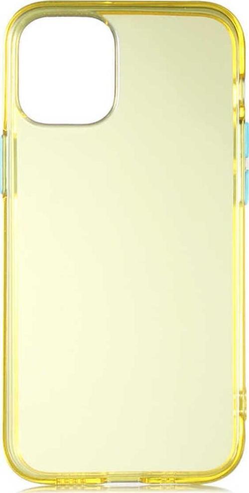 İphone 12 Pro Max Uyumlu Zore Bistro Kılıf-Sarı