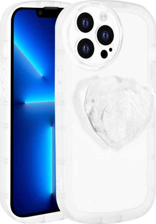 İphone 12 Pro Max Uyumlu Kamera Korumalı Pop Soketli Renkli Zore Ofro Kılıf-Beyaz