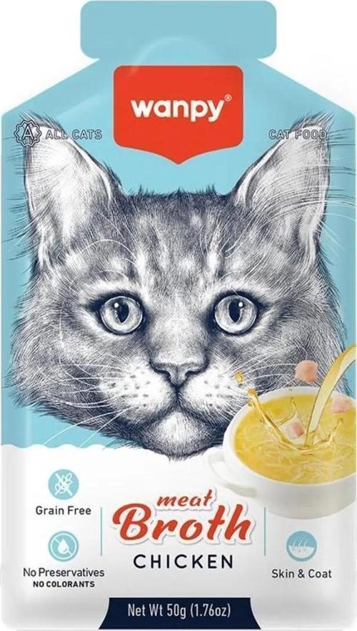 Tavuk Etli Kedi Çorbası 50 Gr X 8 Adet