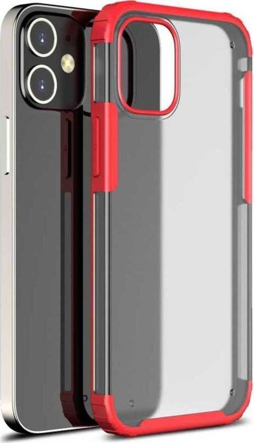 İphone 12 Mini Uyumlu Zore Volks Kılıf-Kırmızı