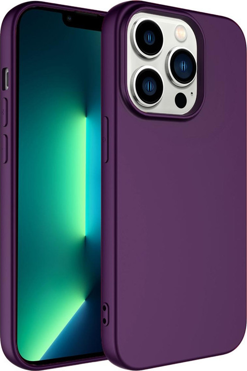 İphone 14 Pro Uyumlu Zore Lsr Lansman Kılıf-Derin Mor