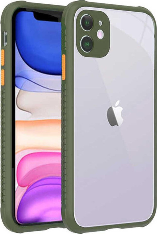 İphone 11 Uyumlu Kaff Kılıf-Açık Yeşil