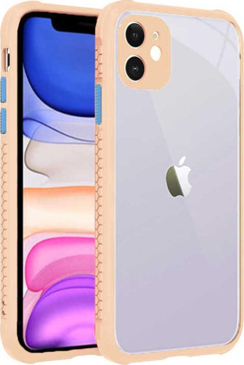 İphone 11 Uyumlu Kaff Kılıf-Pembe