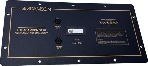 S188 Subwoofer Hoparlör Arka Kapak