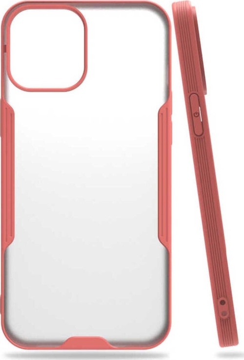 İphone 12 Pro Max Uyumlu Zore Parfe Kılıf-Pembe