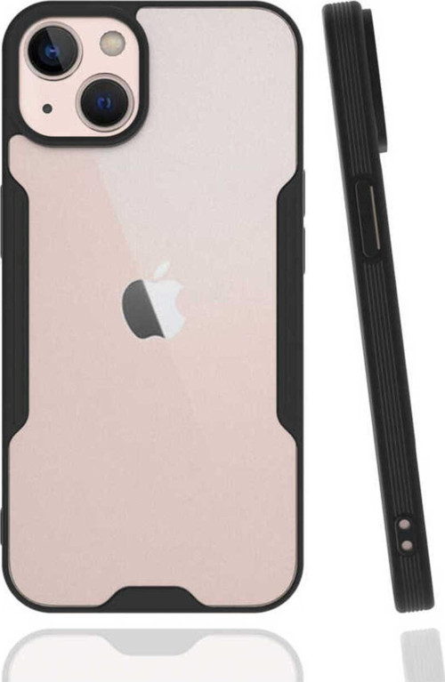 İphone 13 Mini Uyumlu Zore Parfe Kılıf-Siyah