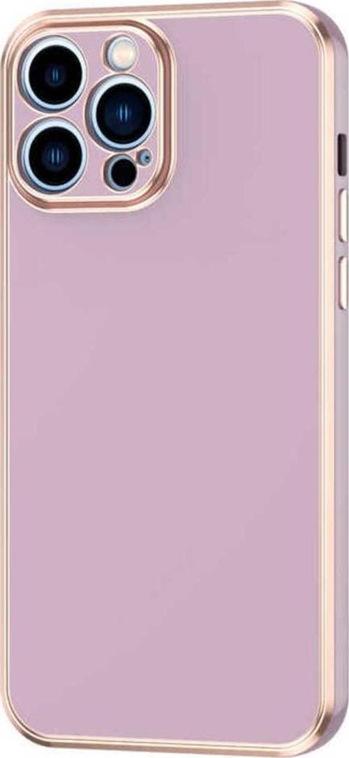 İphone 13 Pro Uyumlu Zore Bark Kılıf-Lila