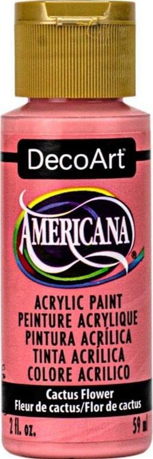 Americana Cactus Flower Kırmızı Akrilik Boya 2oz DA384
