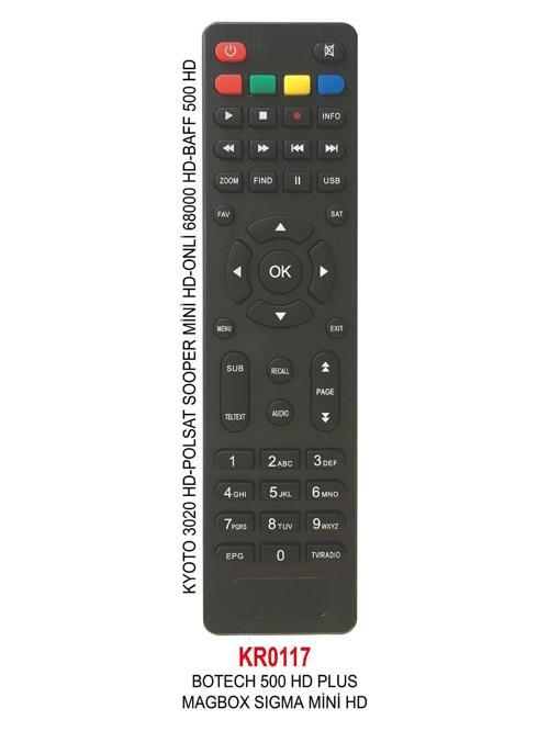 500 HD UYDU KUMANDA