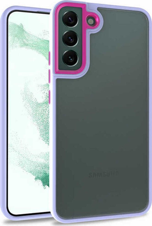 Galaxy S22 Plus Uyumlu Zore Flora Kılıf-Lila