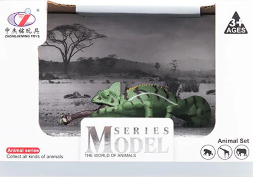 Kutulu Model Bukalemun Kız Erkek Çocuk Oyuncak Eğitici Oyuncaklar