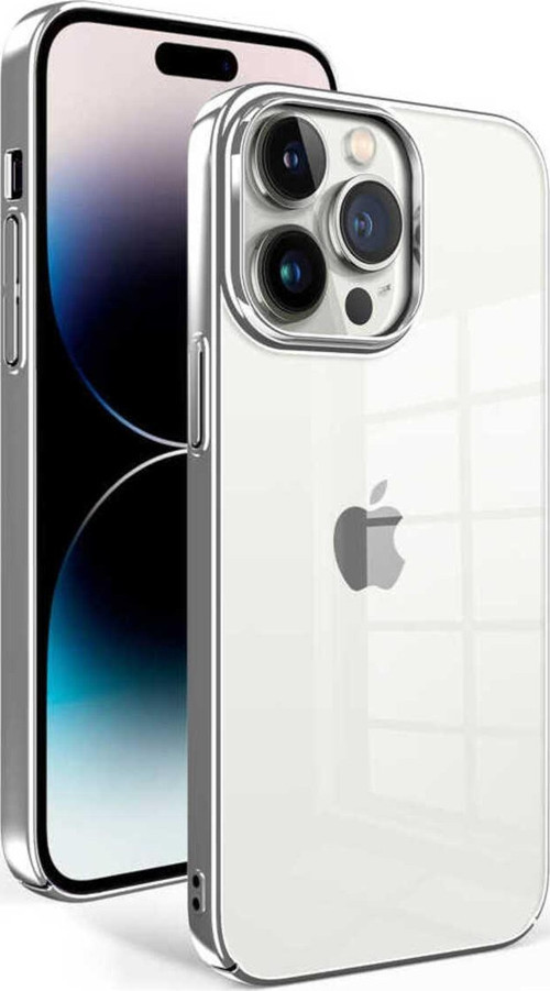 İphone 14 Pro Uyumlu Zore Sun Kılıf-Gümüş