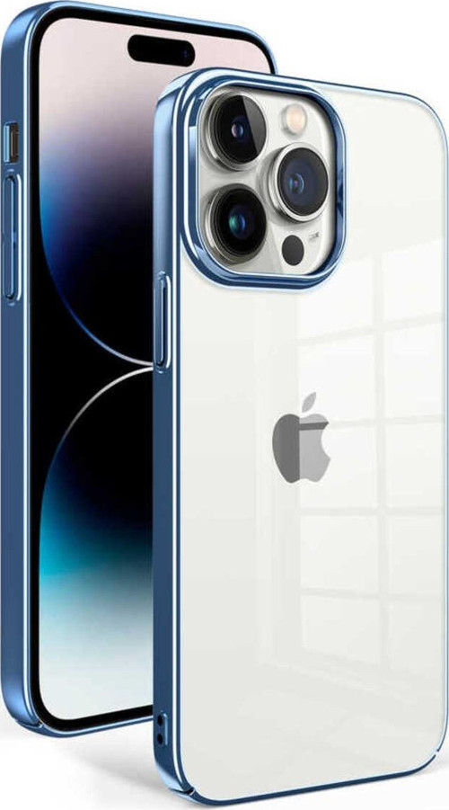 İphone 14 Pro Uyumlu Zore Sun Kılıf-Mavi Açık