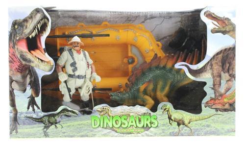 Dinozor Avcısı Botlu Oyun Seti Kız Erkek Çocuk Oyuncak Eğitici Oyuncaklar