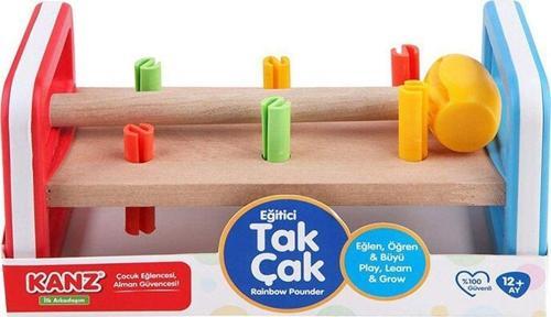 30796 KNZ EĞİTİCİ TAK ÇAK Kız Erkek Çocuk Oyuncak Eğitici Oyuncaklar