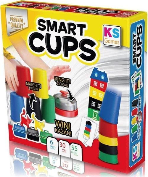25105 Ks, Smart Cup Kutu Oyunu Kız Erkek Çocuk Oyuncak Eğitici Oyuncaklar