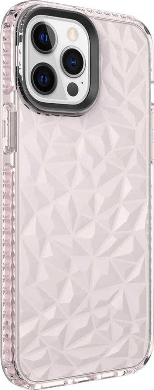 İphone 13 Pro Uyumlu Zore Buzz Kılıf-Pembe