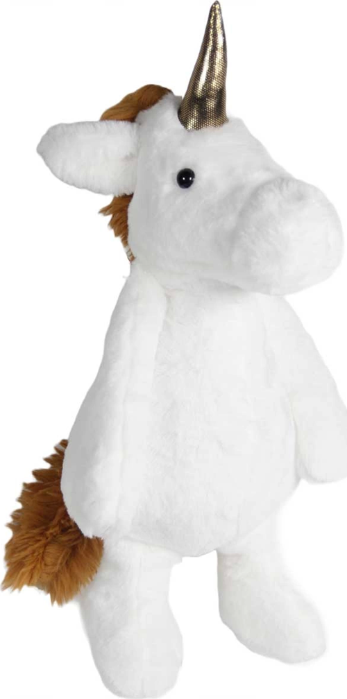 Uyku Arkadaşı Peluş Unicorn Beyaz 50cm Kız Erkek Çocuk Oyuncak Eğitici Oyuncaklar